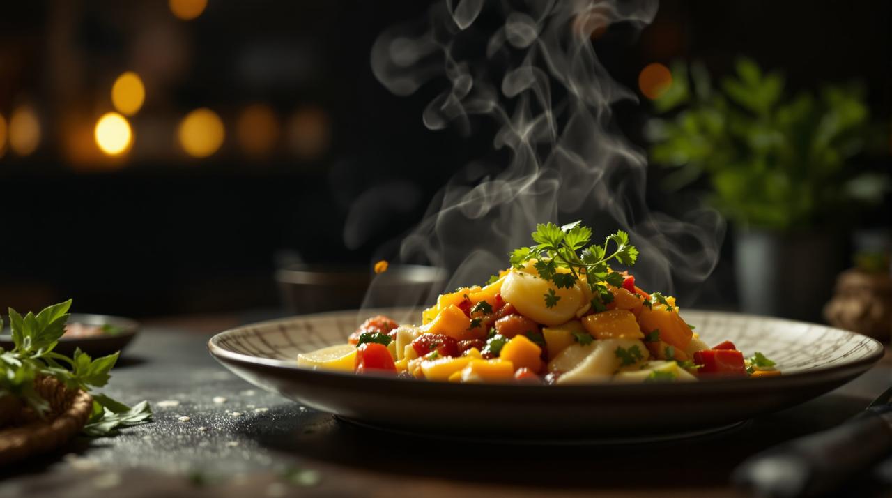 《舌尖上的东方》视频封面 - 探索亚洲各地美食文化，从街头小吃到宫廷料理